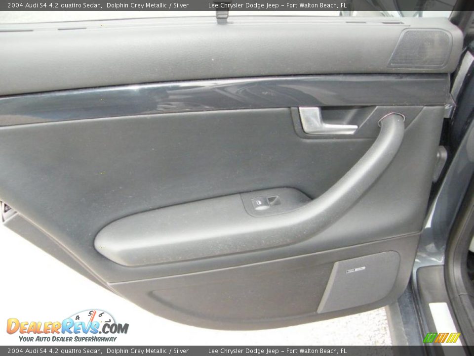 2004 Audi S4 4.2 quattro Sedan Dolphin Grey Metallic / Silver Photo #23