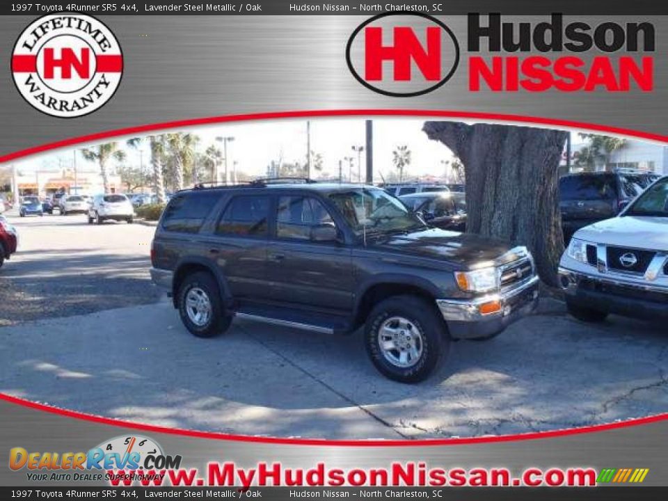 1997 Toyota 4Runner SR5 4x4 Lavender Steel Metallic / Oak Photo #1