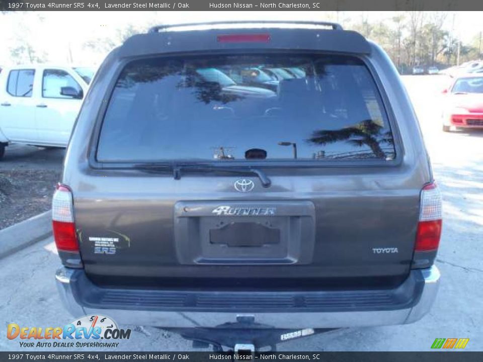 1997 Toyota 4Runner SR5 4x4 Lavender Steel Metallic / Oak Photo #4