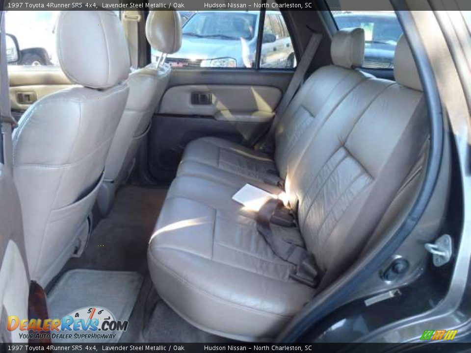 1997 Toyota 4Runner SR5 4x4 Lavender Steel Metallic / Oak Photo #7