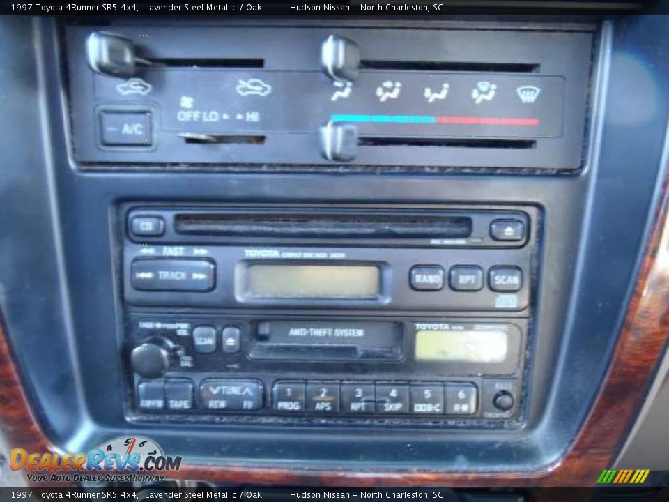 1997 Toyota 4Runner SR5 4x4 Lavender Steel Metallic / Oak Photo #9