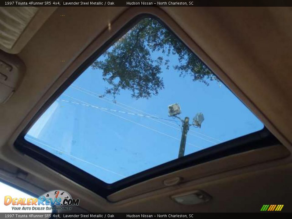 1997 Toyota 4Runner SR5 4x4 Lavender Steel Metallic / Oak Photo #11