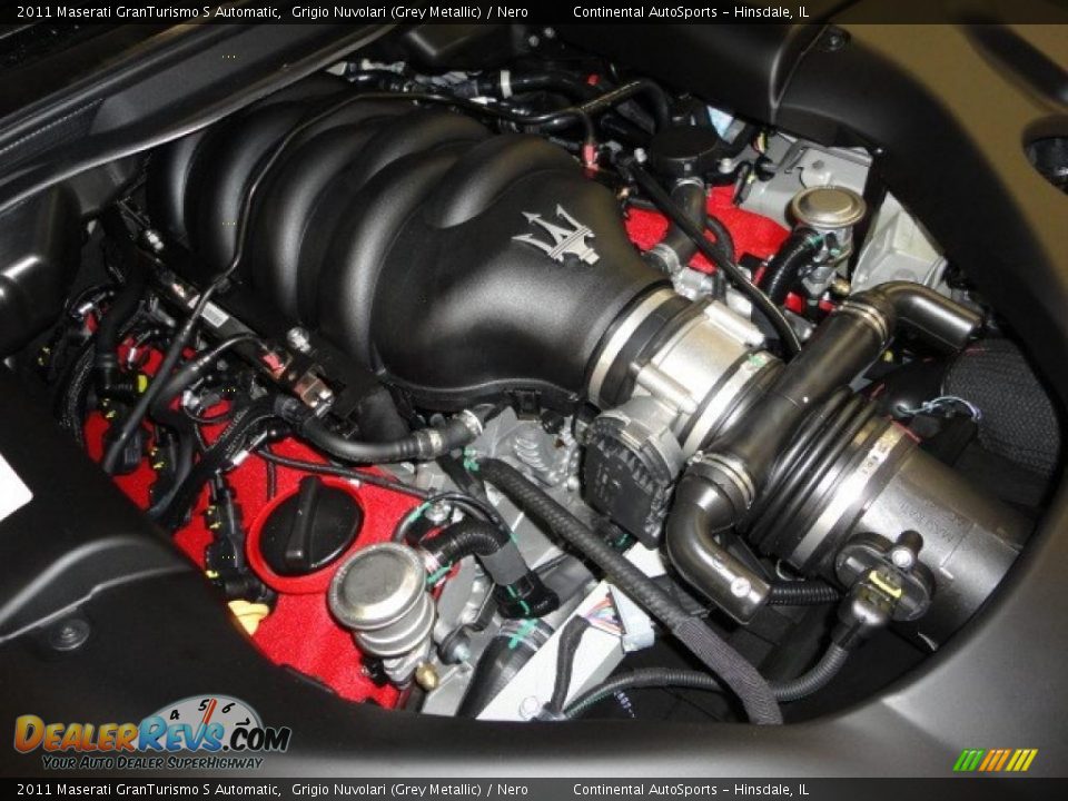 2011 Maserati GranTurismo S Automatic 4.7 Liter DOHC 32-Valve VVT V8 Engine Photo #7