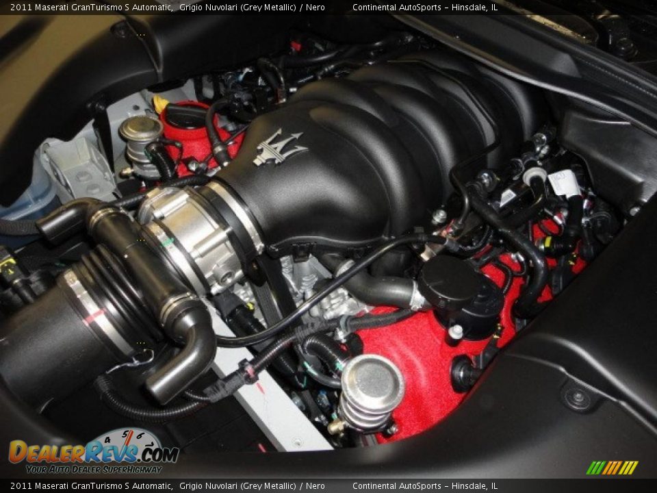 2011 Maserati GranTurismo S Automatic 4.7 Liter DOHC 32-Valve VVT V8 Engine Photo #8
