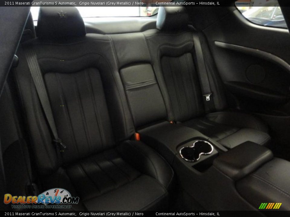 Nero Interior - 2011 Maserati GranTurismo S Automatic Photo #36