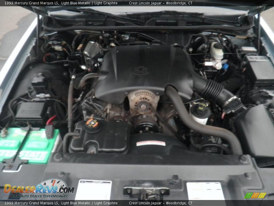 1999 Mercury Grand Marquis LS 4.6 Liter SOHC 16-Valve V8 Engine Photo #13