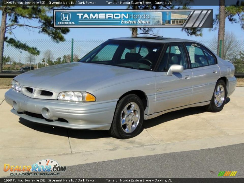 1998 Pontiac Bonneville SSEi Silvermist Metallic / Dark Pewter Photo #1