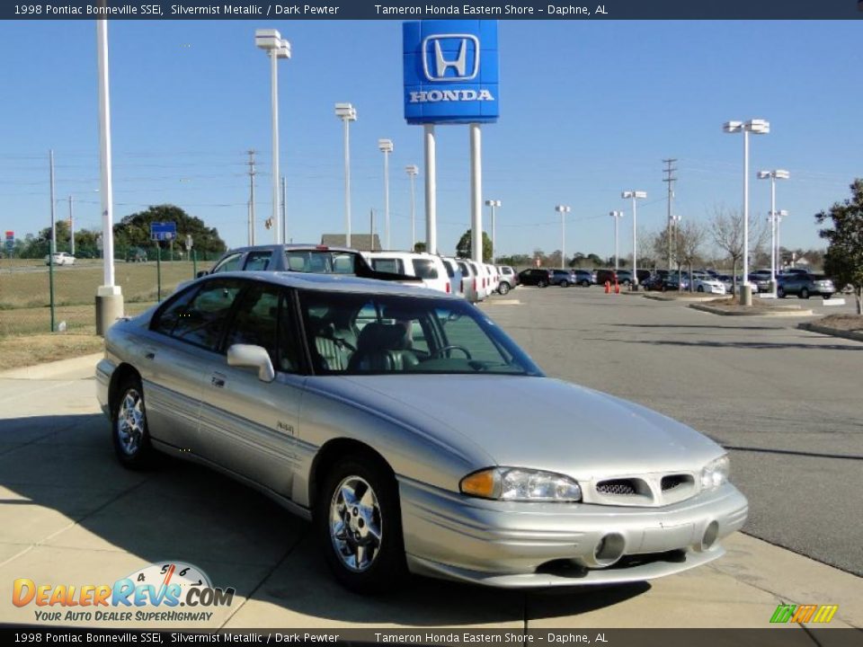 1998 Pontiac Bonneville SSEi Silvermist Metallic / Dark Pewter Photo #2
