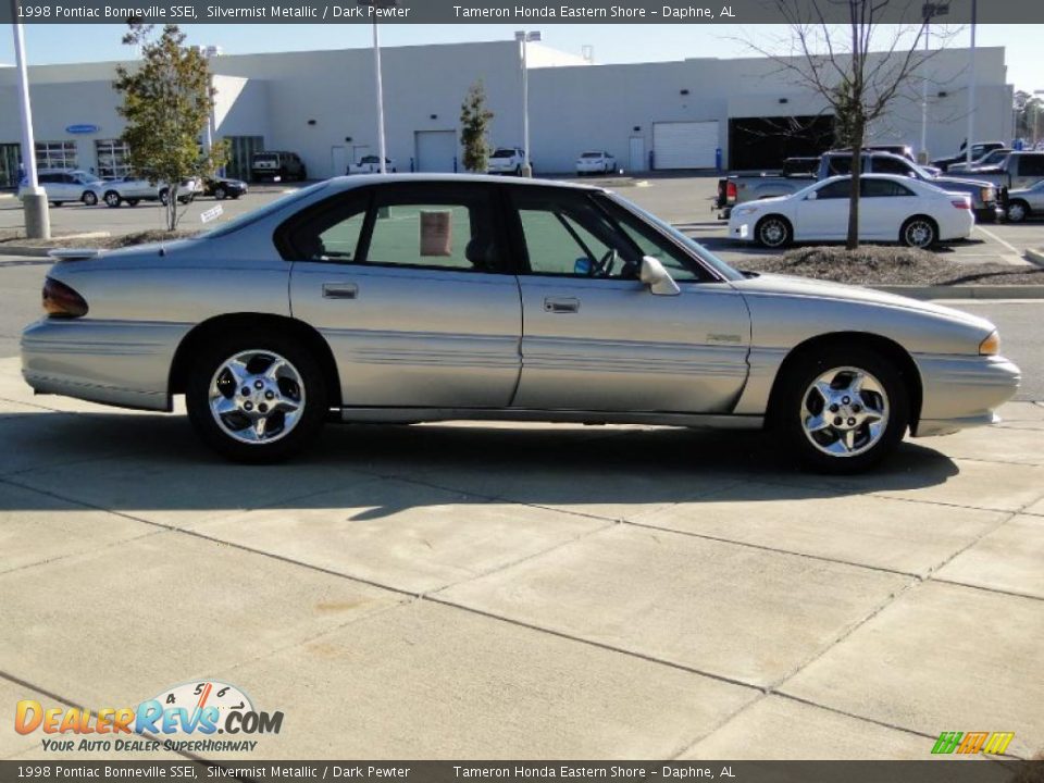 1998 Pontiac Bonneville SSEi Silvermist Metallic / Dark Pewter Photo #4