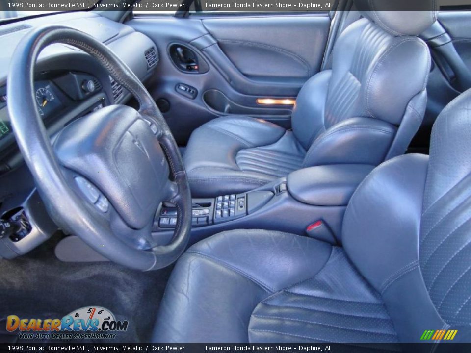 Dark Pewter Interior - 1998 Pontiac Bonneville SSEi Photo #12