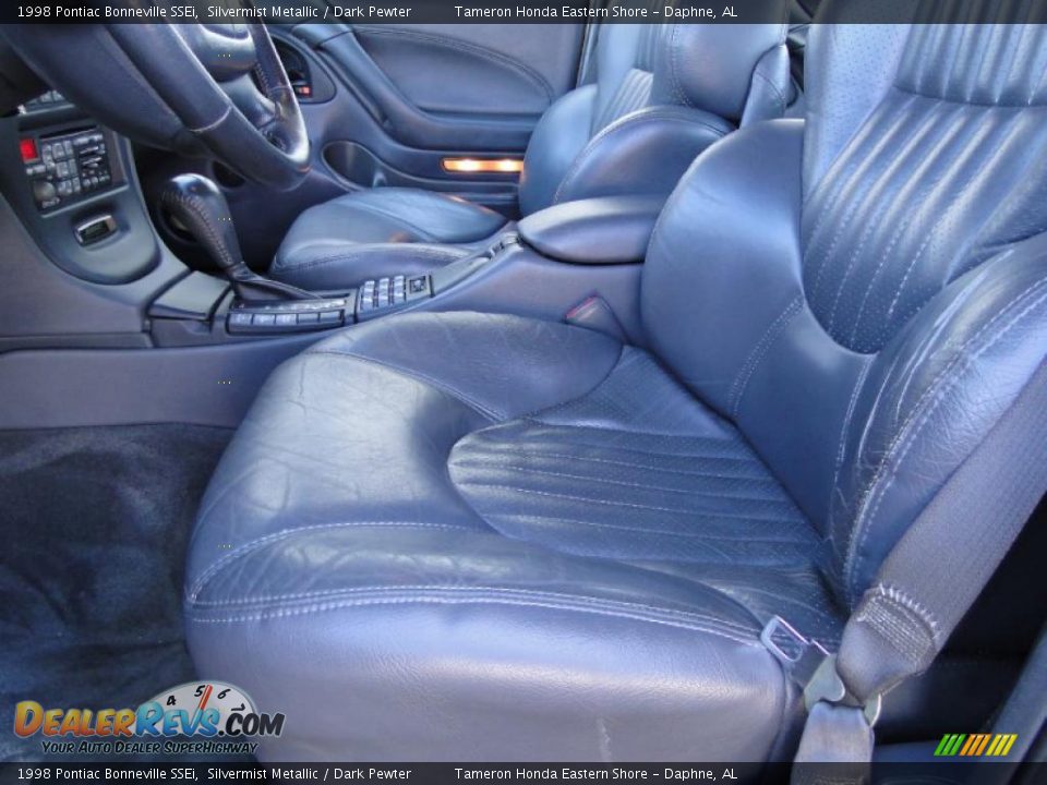 Dark Pewter Interior - 1998 Pontiac Bonneville SSEi Photo #14