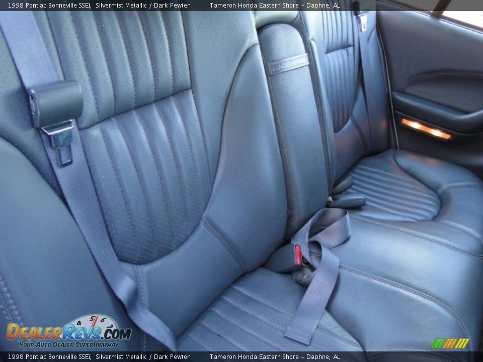 Dark Pewter Interior - 1998 Pontiac Bonneville SSEi Photo #26