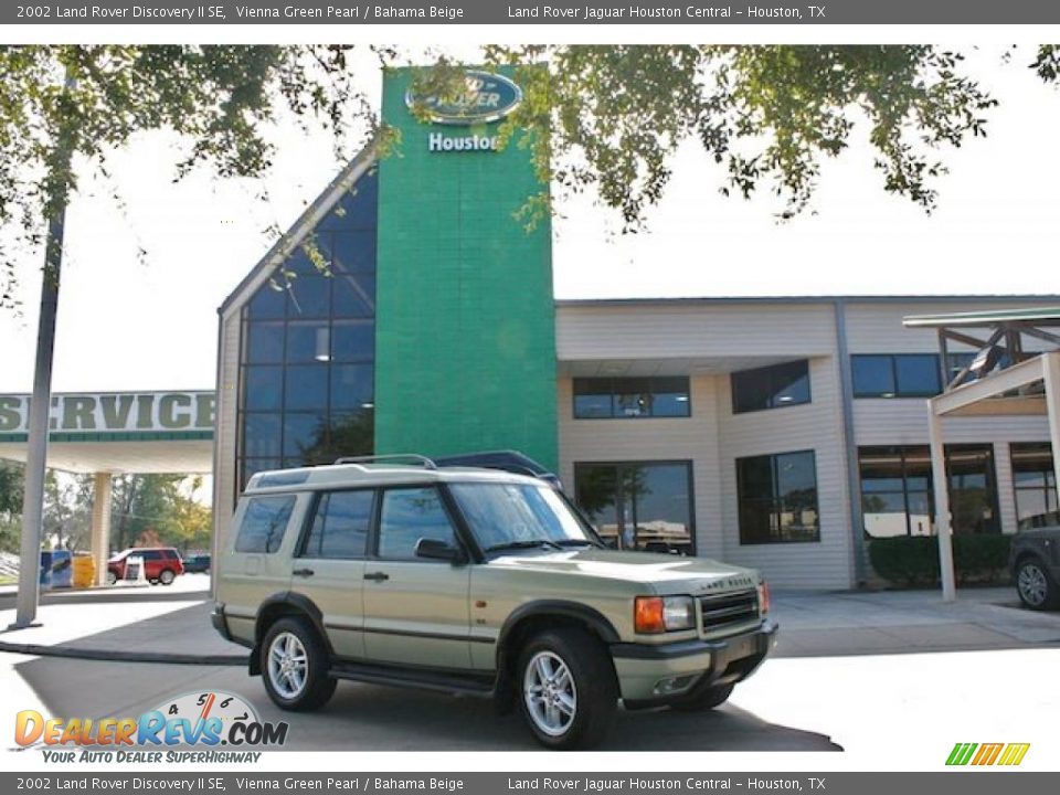 2002 Land Rover Discovery II SE Vienna Green Pearl / Bahama Beige Photo #1