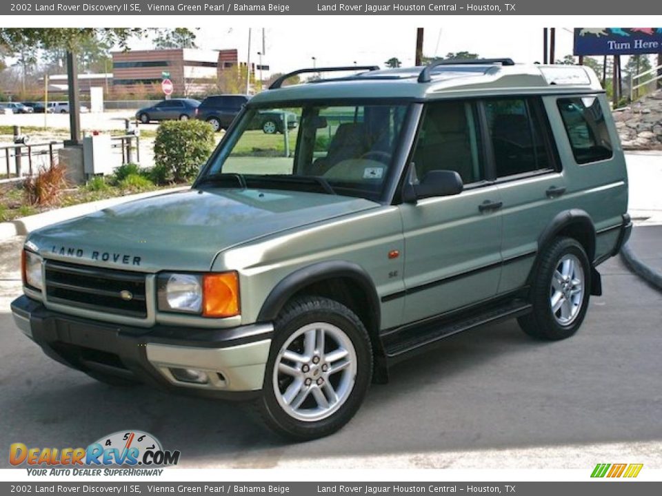 2002 Land Rover Discovery II SE Vienna Green Pearl / Bahama Beige Photo #7