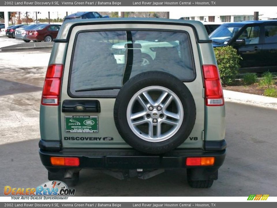 2002 Land Rover Discovery II SE Vienna Green Pearl / Bahama Beige Photo #11