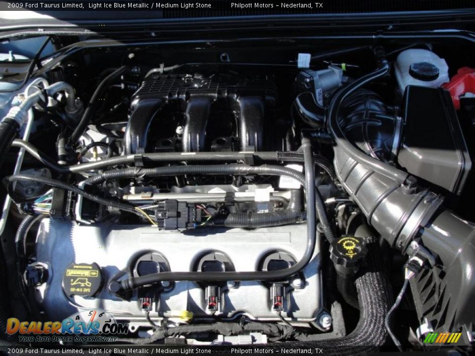 2009 Ford Taurus Limited Light Ice Blue Metallic / Medium Light Stone Photo #24