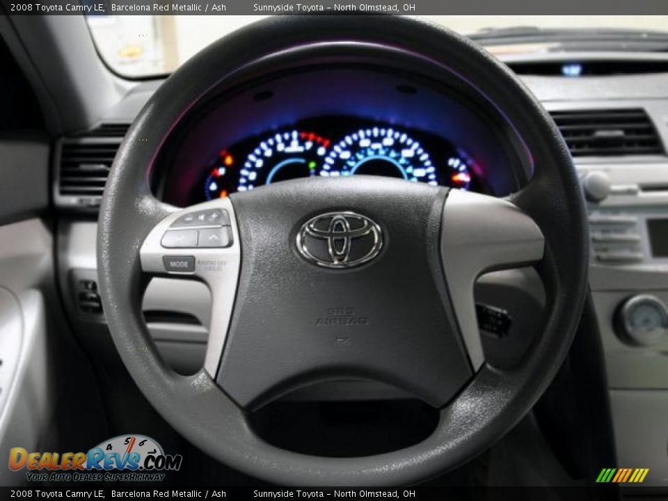 2008 Toyota Camry LE Steering Wheel Photo #14