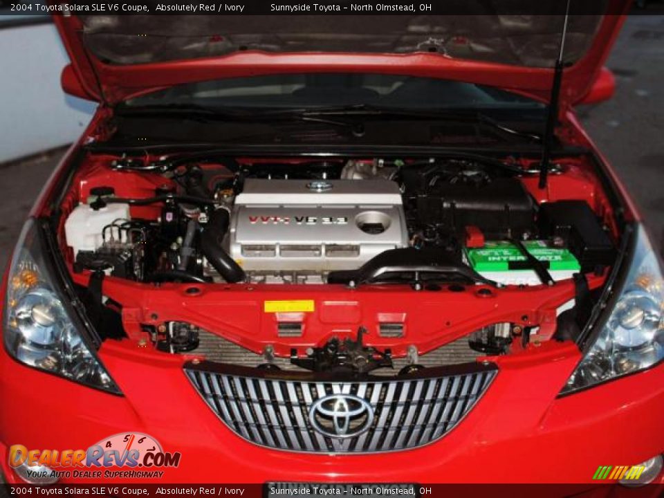 2004 Toyota Solara SLE V6 Coupe 3.3 Liter DOHC 24-Valve V6 Engine Photo #19