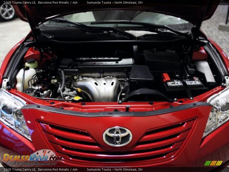 2008 Toyota Camry LE 2.4L DOHC 16V VVT-i 4 Cylinder Engine Photo #19
