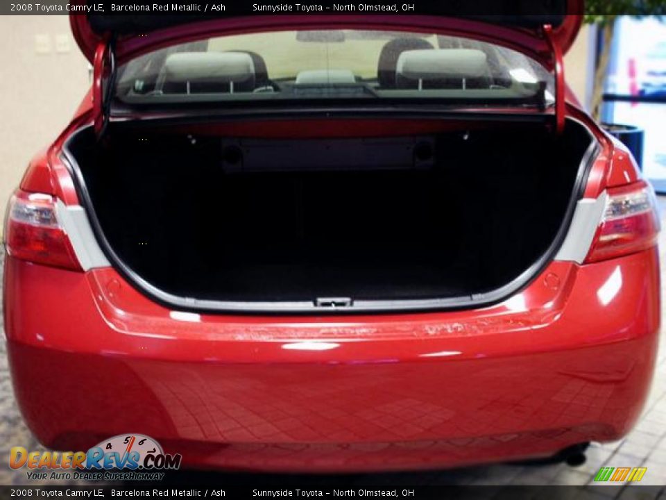 2008 Toyota Camry LE Barcelona Red Metallic / Ash Photo #20