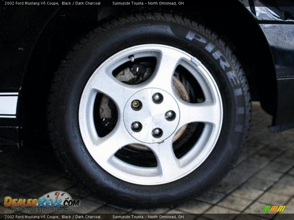 2002 Ford Mustang V6 Coupe Wheel Photo #7