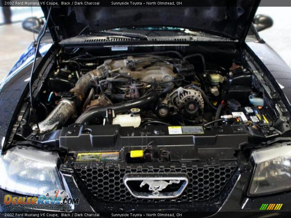 2002 Ford Mustang V6 Coupe 3.8 Liter OHV 12-Valve V6 Engine Photo #15