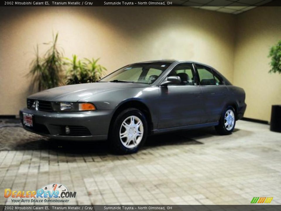 2002 Mitsubishi Galant ES Titanium Metallic / Gray Photo #1