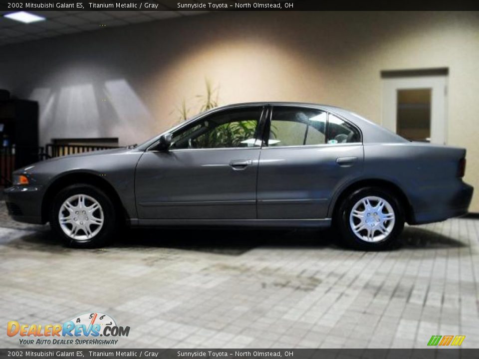 2002 Mitsubishi Galant ES Titanium Metallic / Gray Photo #4