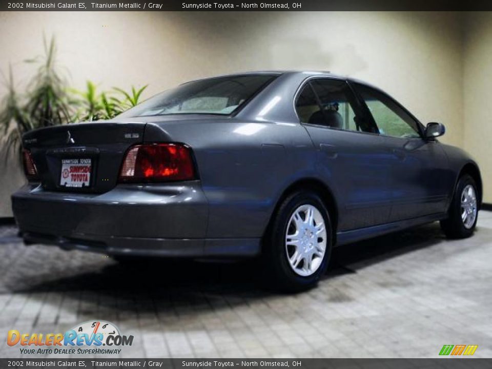 2002 Mitsubishi Galant ES Titanium Metallic / Gray Photo #5