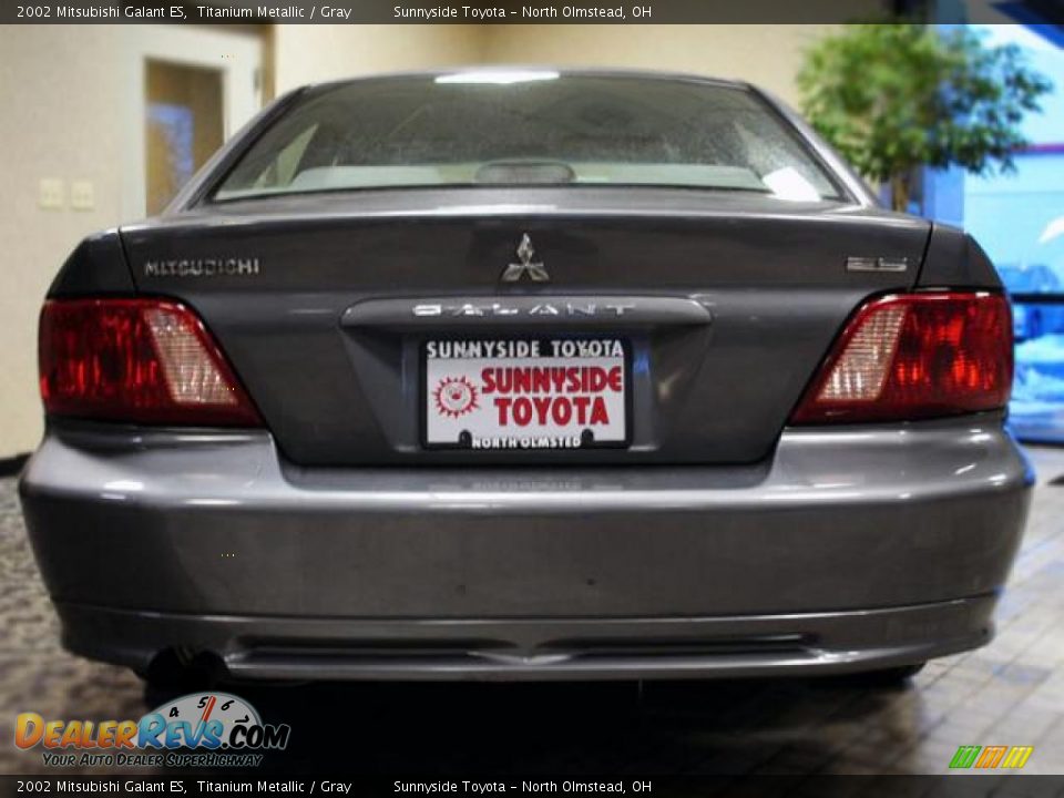 2002 Mitsubishi Galant ES Titanium Metallic / Gray Photo #6