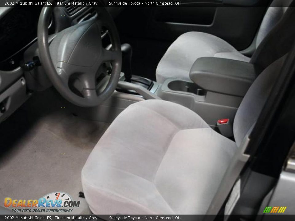 2002 Mitsubishi Galant ES Titanium Metallic / Gray Photo #8