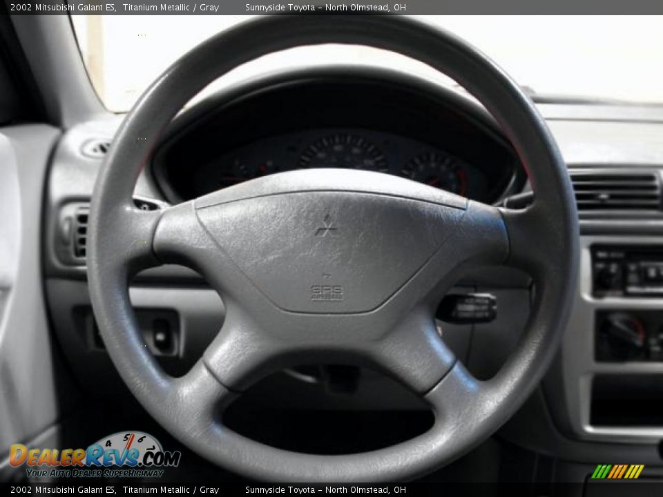 2002 Mitsubishi Galant ES Titanium Metallic / Gray Photo #12