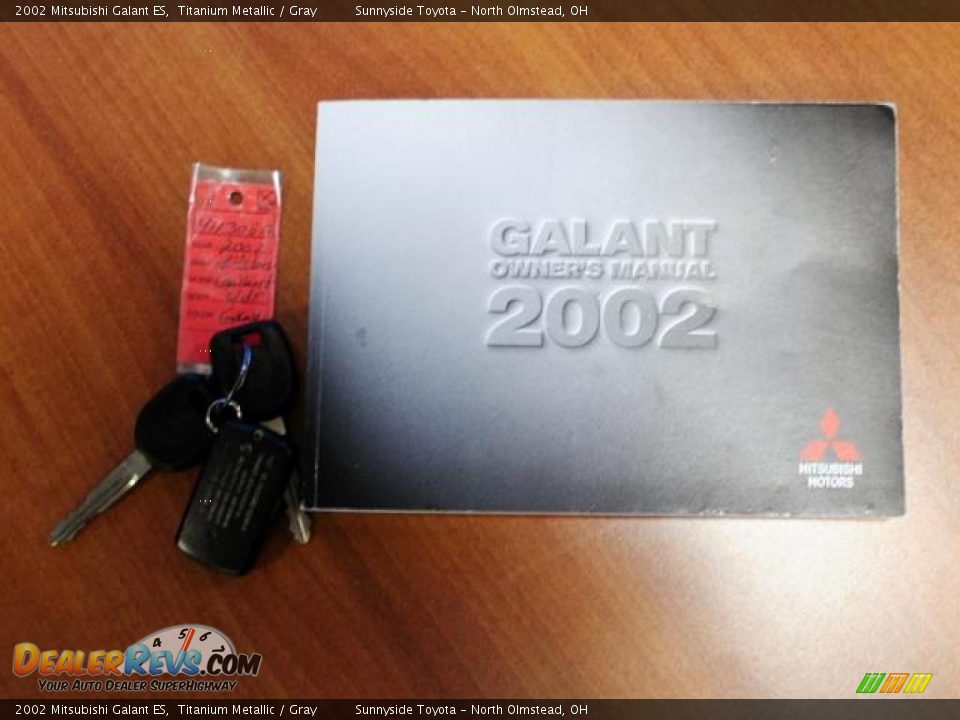 2002 Mitsubishi Galant ES Titanium Metallic / Gray Photo #19