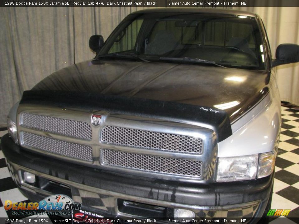 1998 Dodge Ram 1500 Laramie SLT Regular Cab 4x4 Dark Chestnut Pearl / Black Photo #3