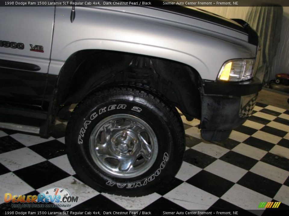 1998 Dodge Ram 1500 Laramie SLT Regular Cab 4x4 Dark Chestnut Pearl / Black Photo #4