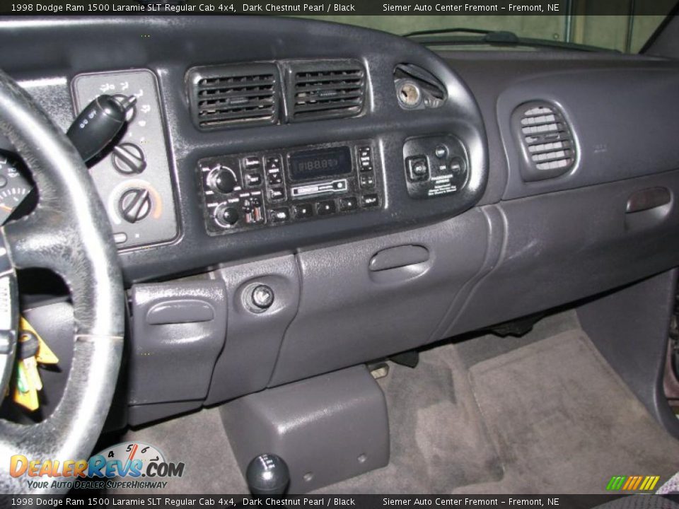 1998 Dodge Ram 1500 Laramie SLT Regular Cab 4x4 Dark Chestnut Pearl / Black Photo #14