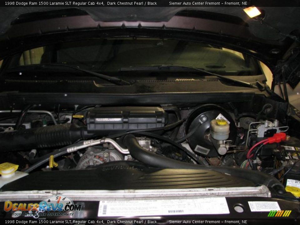 1998 Dodge Ram 1500 Laramie SLT Regular Cab 4x4 5.9 Liter OHV 16-Valve V8 Engine Photo #16