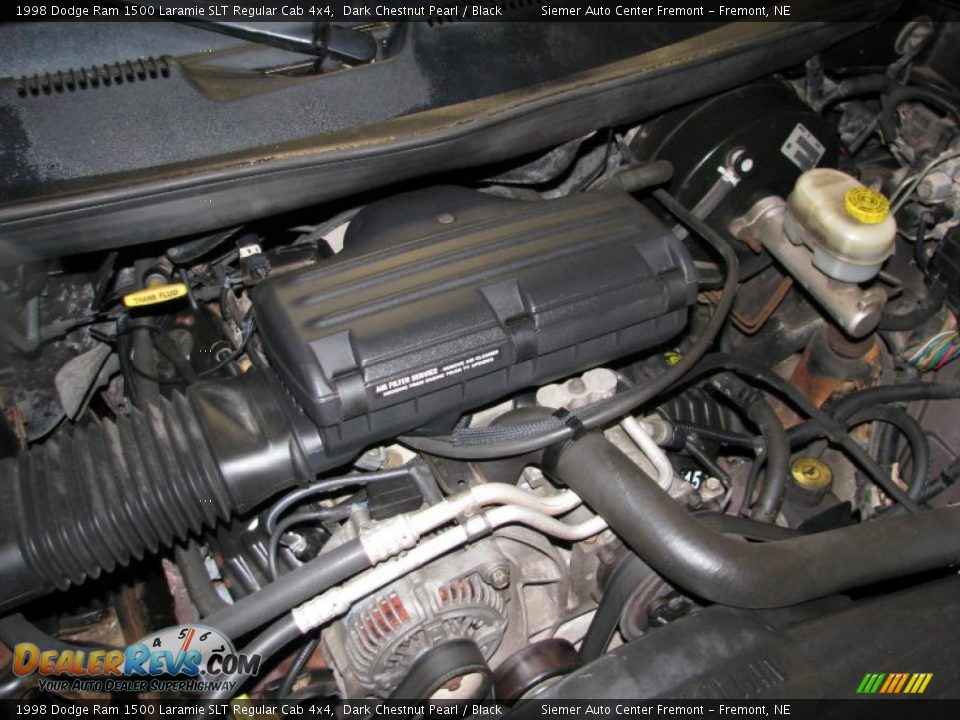 1998 Dodge Ram 1500 Laramie SLT Regular Cab 4x4 5.9 Liter OHV 16-Valve V8 Engine Photo #17