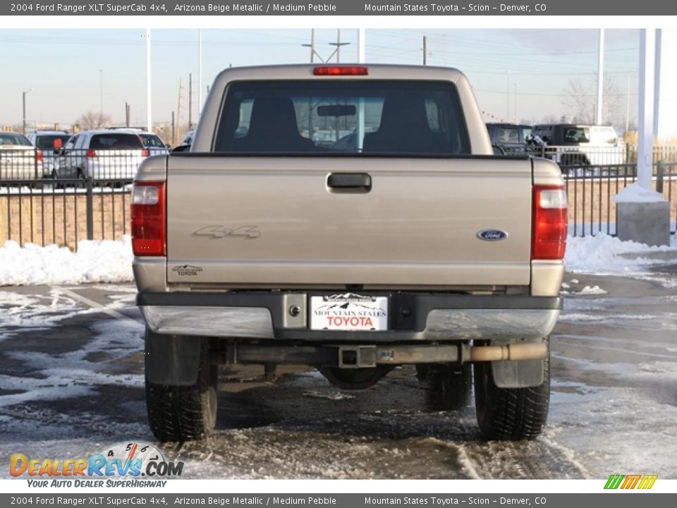 2004 Ford Ranger XLT SuperCab 4x4 Arizona Beige Metallic / Medium Pebble Photo #3