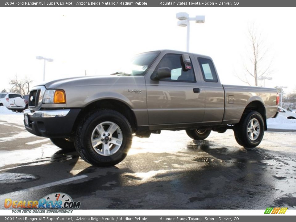 Arizona Beige Metallic 2004 Ford Ranger XLT SuperCab 4x4 Photo #5