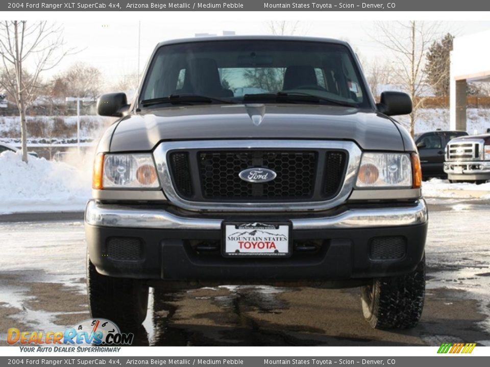 2004 Ford Ranger XLT SuperCab 4x4 Arizona Beige Metallic / Medium Pebble Photo #6