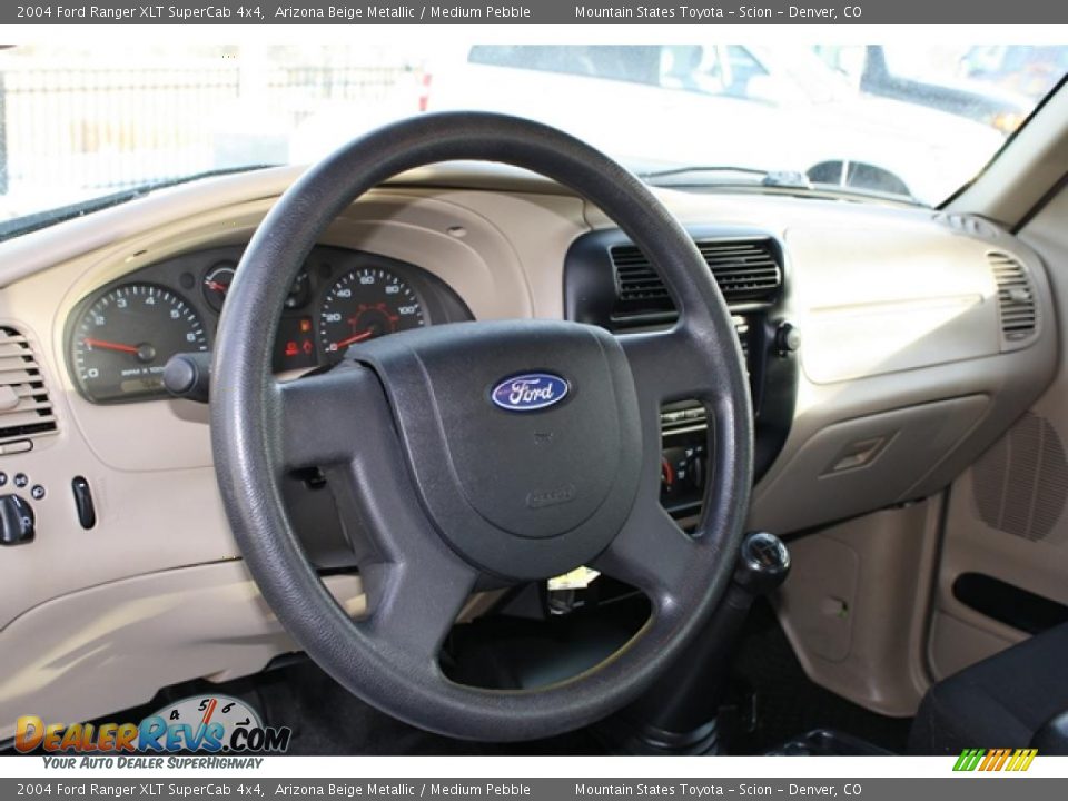 2004 Ford Ranger XLT SuperCab 4x4 Arizona Beige Metallic / Medium Pebble Photo #8