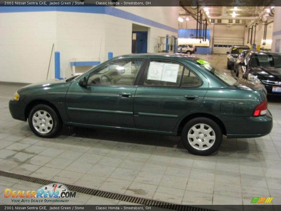 2001 Nissan sentra green #5