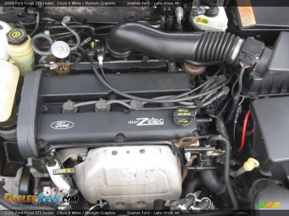 2002 Ford Focus ZTS Sedan 2.0 Liter DOHC 16-Valve Zetec 4 Cylinder Engine Photo #29