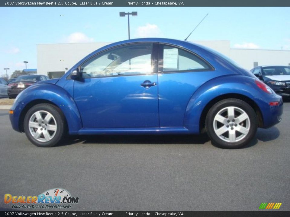 Laser Blue 2007 Volkswagen New Beetle 2.5 Coupe Photo #3