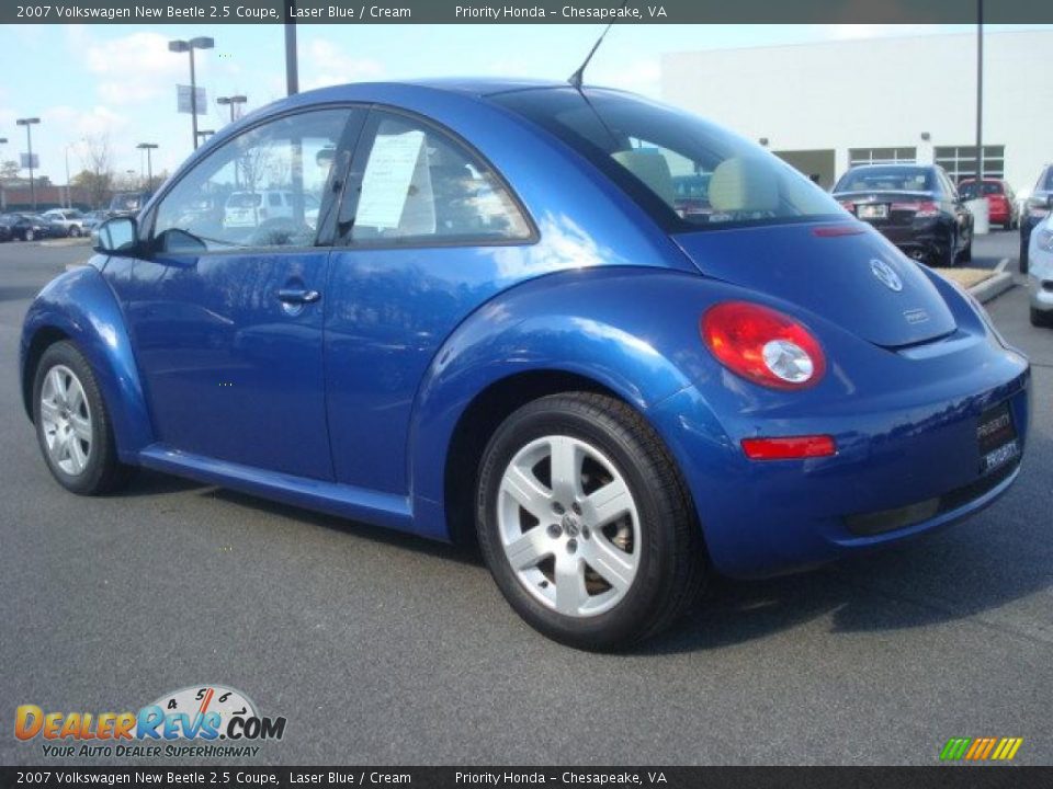 Laser Blue 2007 Volkswagen New Beetle 2.5 Coupe Photo #4