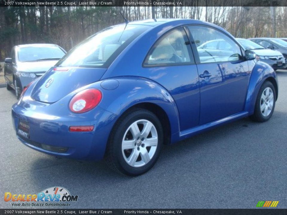 Laser Blue 2007 Volkswagen New Beetle 2.5 Coupe Photo #6
