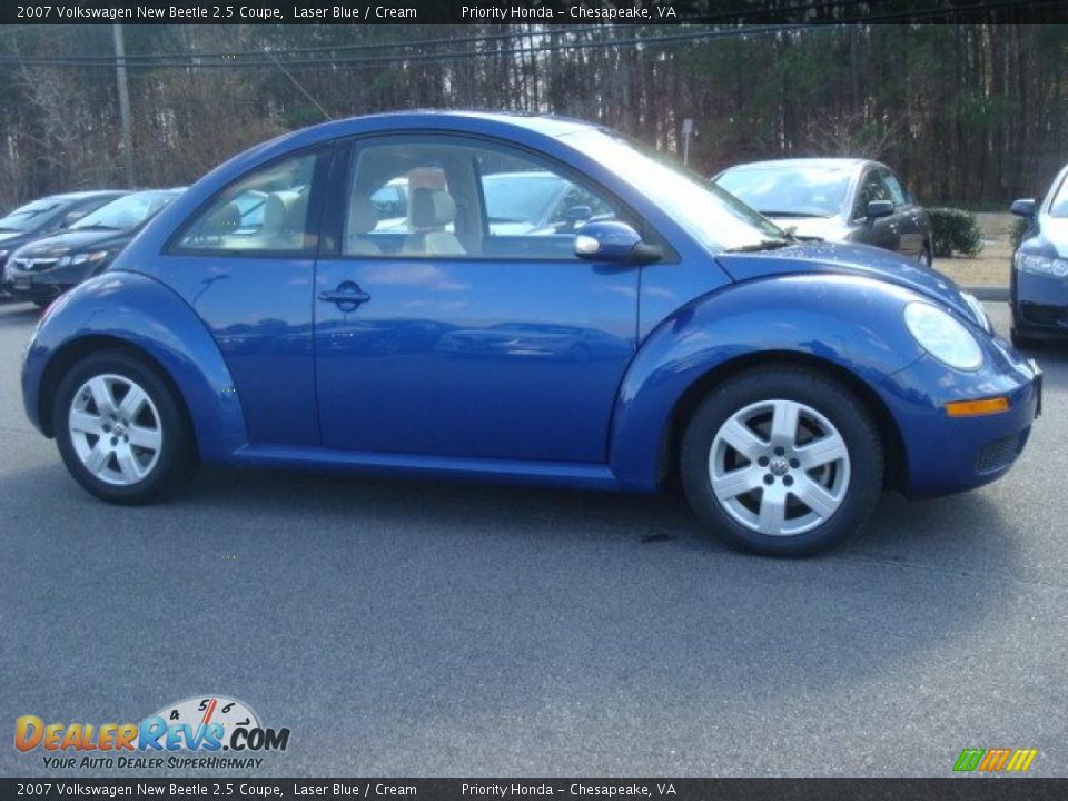 Laser Blue 2007 Volkswagen New Beetle 2.5 Coupe Photo #7