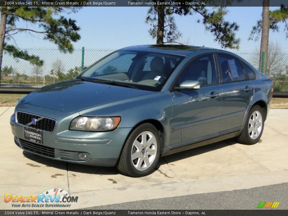 Mistral Green Metallic 2004 Volvo S40 T5 Photo #10