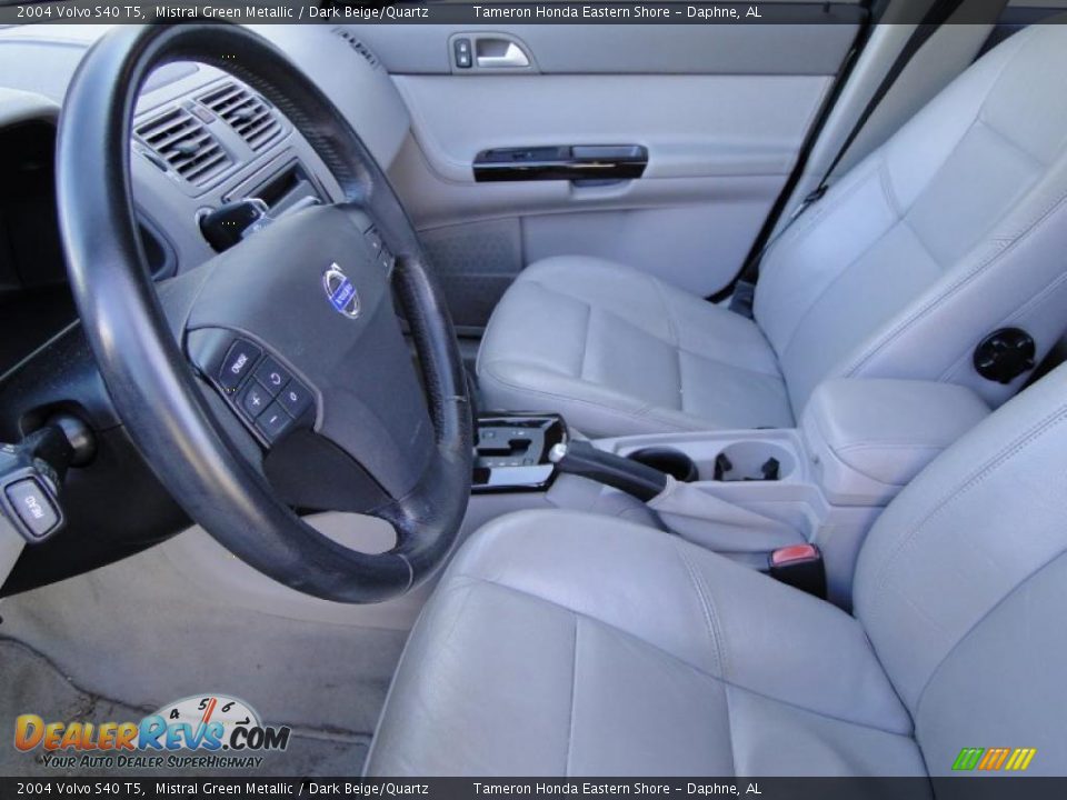 Dark Beige/Quartz Interior - 2004 Volvo S40 T5 Photo #11